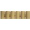Ekena Millwork Premium 1 1/4" Barn Door Flat Track Extension Hardware for 1 3/4" Door, Jacob's Gold GB60014EXXJG - alternate 5
